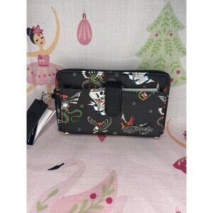 Ed Hardy tattoo wallet